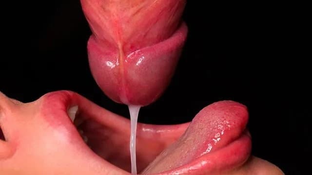 Close Up: Best Milking Mouth for Your Dick! Sucking Cock Asmr