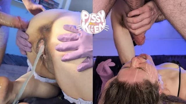 All Holes Fucked into Submission and Filled with Piss poster
