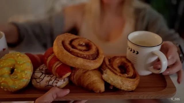 A Cozy Winter Morning in Bed Coffee poster