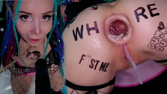 Let's Make Your Wildest Fantasies Come True - Cyberpunk Braindance Serves You poster